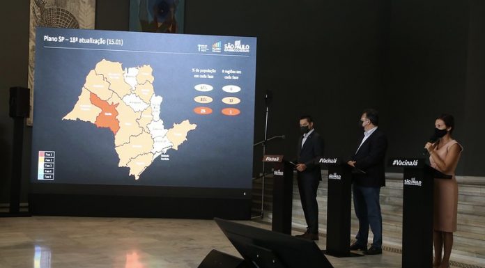 Governo põe região de Marília na fase vermelha e outras 10 na laranja do Plano SP