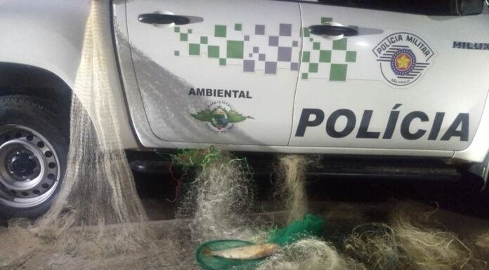 Polícia Ambiental autua três homens em R$ 2,1 mil por pescar na piracema