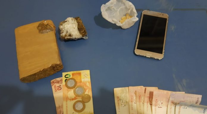 Dupla é presa pela Força Tática com drogas no Jardim Brasilândia