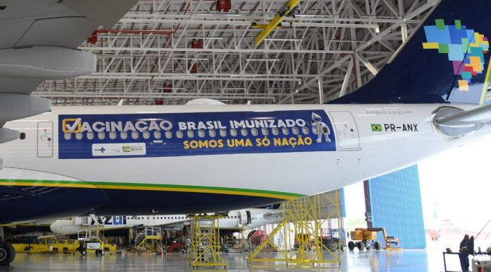 Avião que vai buscar vacinas na Índia decola hoje do Recife