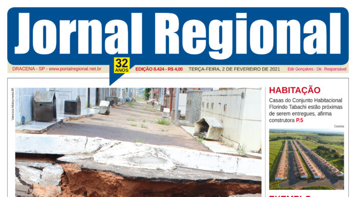 Jornal Regional, dia 02/02/2021