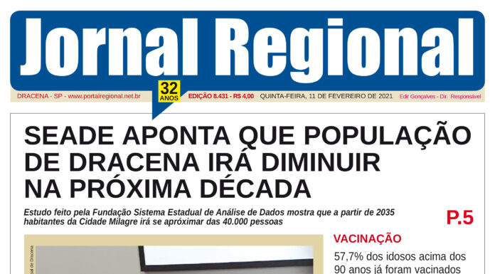 Jornal Regional, dia 11/02/2021
