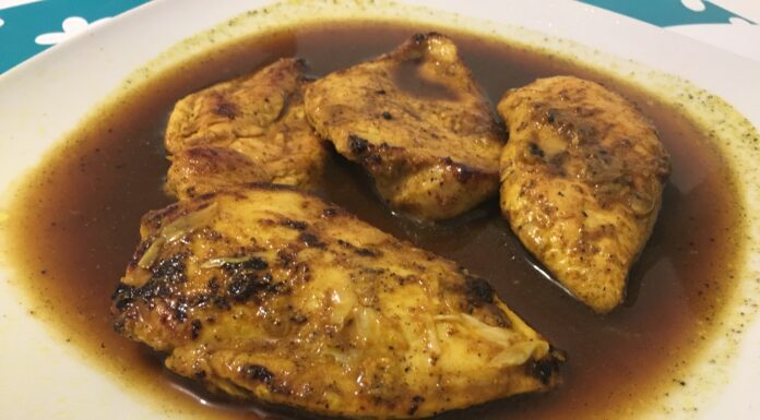 Frango ao molho curry