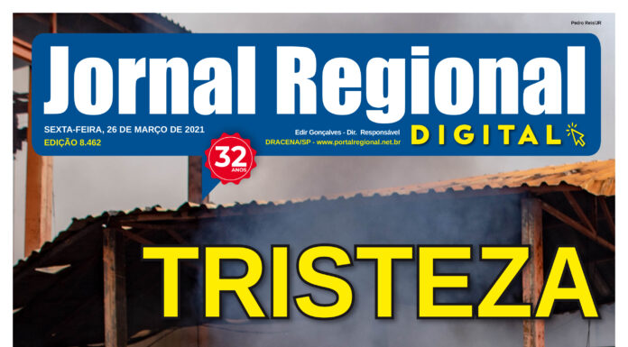 Jornal Regional, dia 26/03/2021