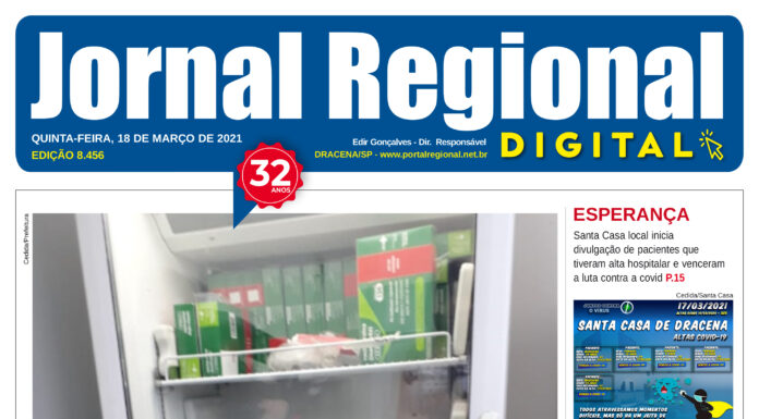 Jornal Regional, dia 18/03/2021