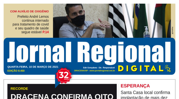 Jornal Regional, dia 10/03/2021