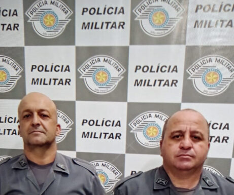 Cabos Fabri e Rubens são os destaques da Polícia Militar em fevereiro
