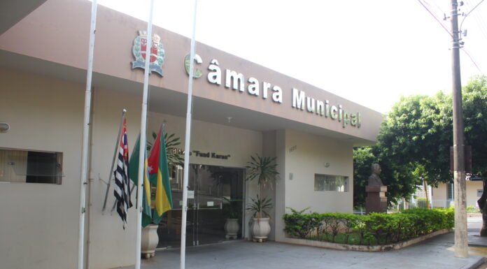 Câmara Municipal: 10ª sessão extraordinária será nesta quinta-feira