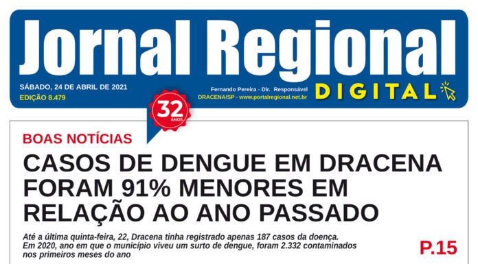 Jornal Regional, dia 24/04/2021