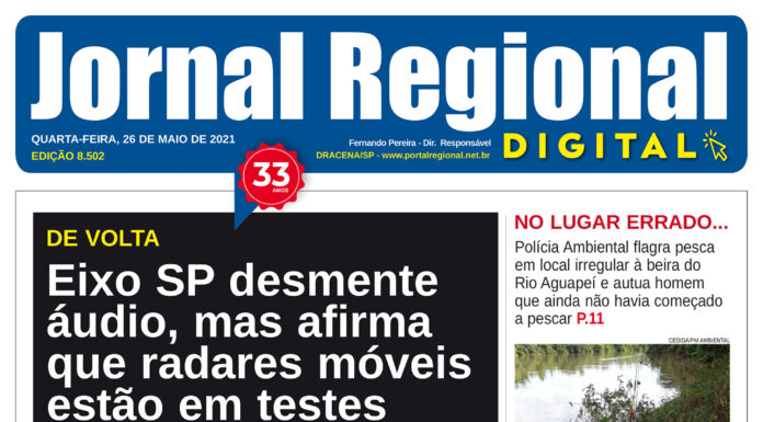 Jornal de Hoje, dia 26/05/2021