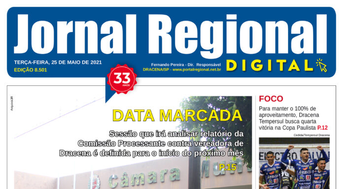 Jornal de Hoje, dia 25/05/2021