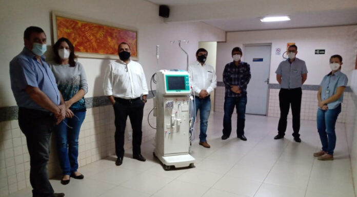 Unidade de usina em Paulicéia faz doação de máquina de hemodiálise para Santa Casa de Dracena