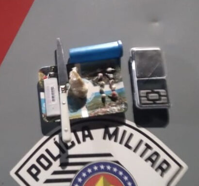 PM prende jovem com drogas na Vila Barros