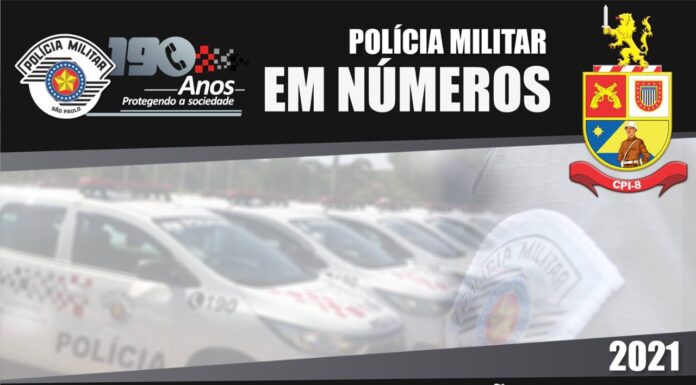 Estatística mostra números de ocorrências na área do CPI-8