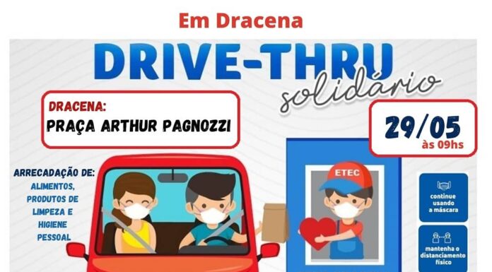 Etec Professora Carmelina Barbosa promove campanha solidária em Dracena