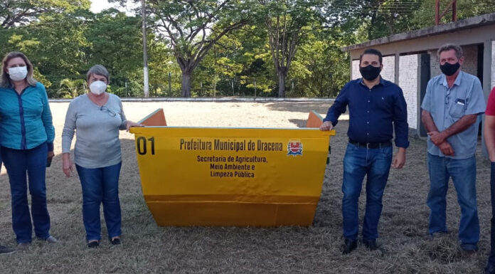Município recupera caçambas e economiza R$ 290 mil