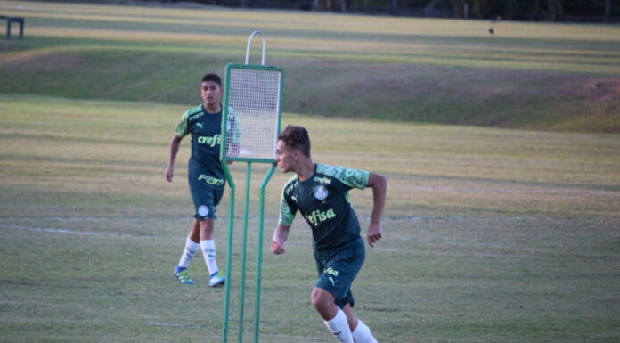 Jovem revelação do futebol de Dracena treina no Palmeiras