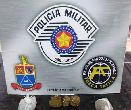 Policia Militar prende três homens por tráfico de drogas em Lucélia
