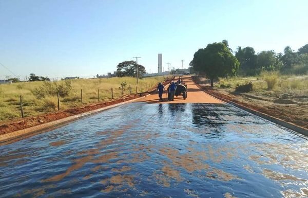 Trecho da Rua Aluísio Azevedo está pronto para ser pavimentado