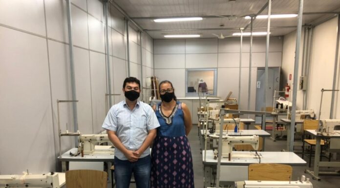 Centro de treinamento do SENAI de Dracena abre vagas gratuitas para o curso de costura de Máquina Reta e Overloque