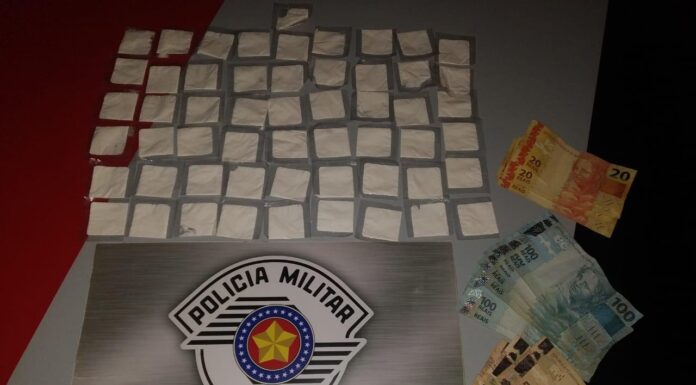 Força Tática prende individuo com sachês de Cocaína em Osvaldo Cruz