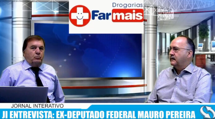 Ex-deputado federal Mauro Pereira conhece nova sede do Jornal Regional