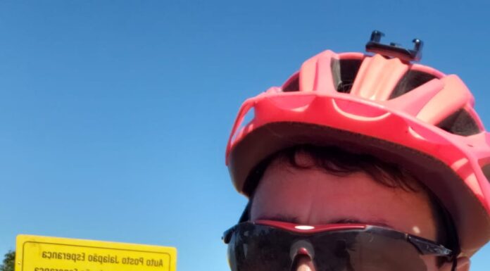 Professor Evandro Dracena concluiu a viagem de 700 km de bike até a Bahia