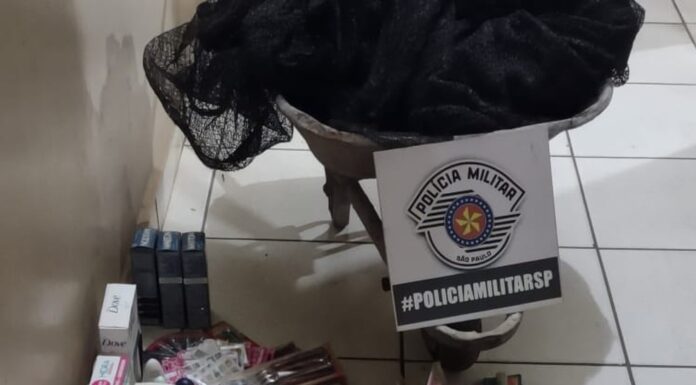 Dupla é flagrada com quase 290 produtos furtados em Panorama