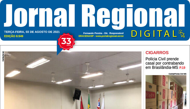 Jornal de Hoje, dia 03/08/2021
