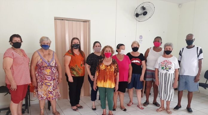Idosos assistidos pelo CRAS retomam atividades Cedida Prefeitura