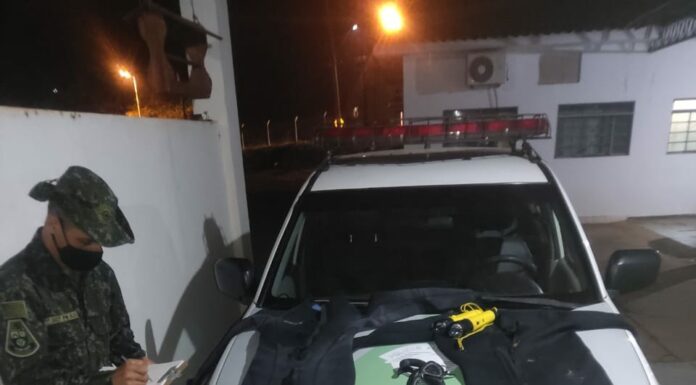 Cedida Polícia Militar Ambiental