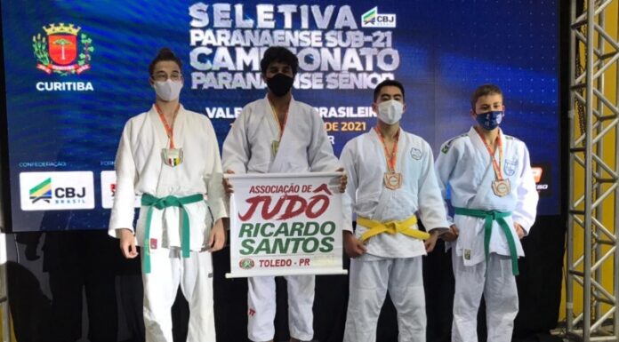 Judoca dracenense se destaca em competição no Paraná Cedida Prefeitura de Dracena