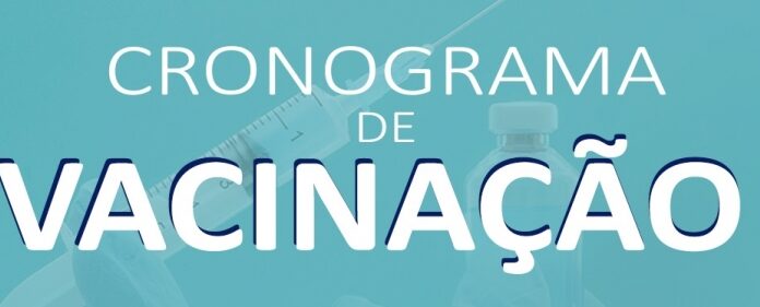Veja o cronogramda da vacinação Covid para esta quinta-feira