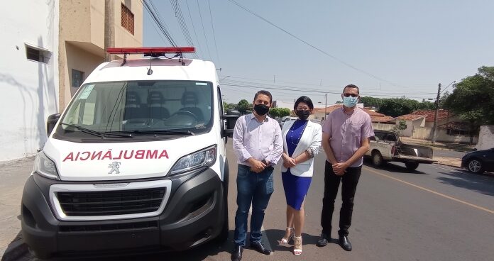Saúde de Dracena é contemplada com emenda parlamentar e adquire nova ambulância Cedida Prefeitura de Dracena