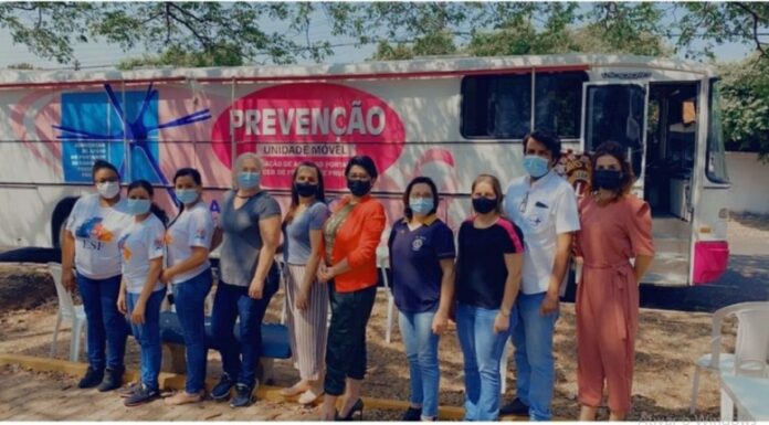 Ação da Secretaria de Saúde e Associação do Câncer de Prudente e parceiros atende cerca de 40 mulheres Cedida Prefeitura de Dracena