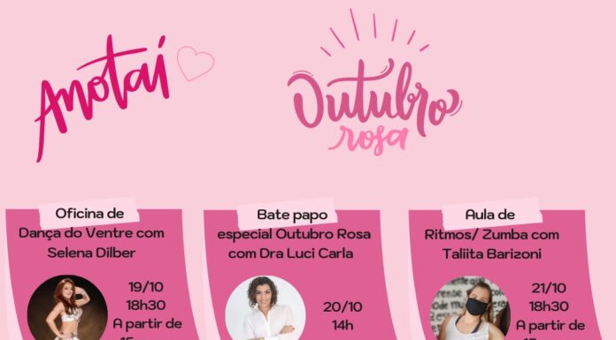 Secretaria de Cultura e Turismo promove atividades especiais em alusão ao Outubro Rosa
