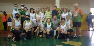 Cedida equipe de vôlei