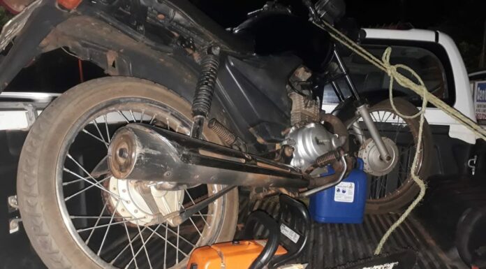 Polícia Ambiental apreende motosserra e autua dois homens Cedida Polícia Ambiental