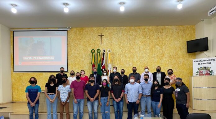 Jovem Protagonista: projetos são apresentados em ciclo de debates realizado na Câmara de Dracena Cedida Câmara Municipal de Dracena