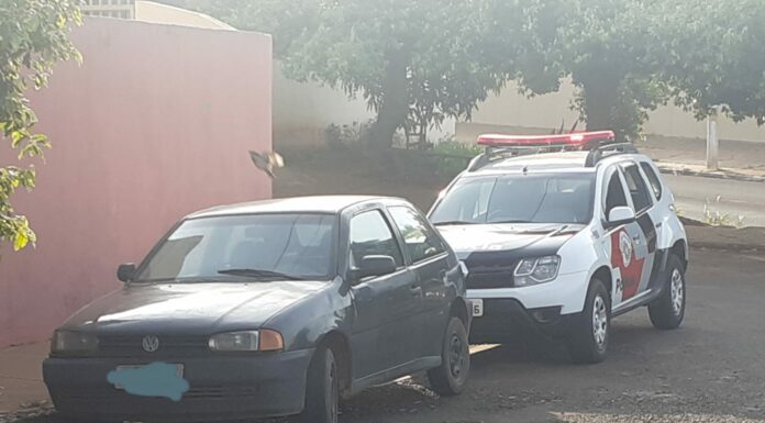 Polícia Militar em Panorama localiza veículo furtado e devolve ao proprietário Cedida PM