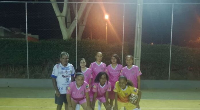 Futsal feminino: sub 16 se prepara para a Copa São Paulo Cedida Prefeitura de Dracena