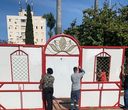 Casinha do Papai Noel começa a ser montada na Praça Arthur Pagnozzi Cedida Prefeitura de Dracena