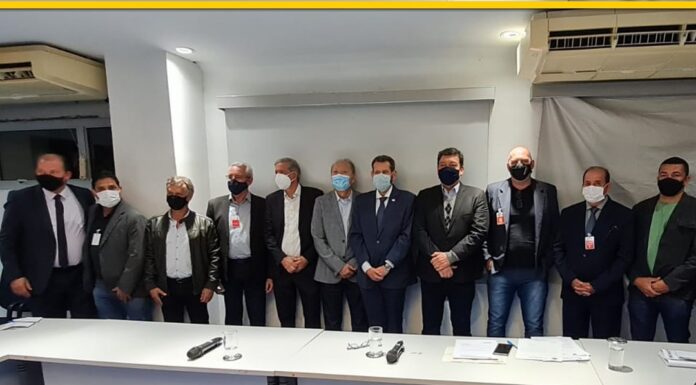 Prefeito de Panorama participa de audiência na Secretaria Estadual de Meio Ambiente Reprodução Facebook Prefeitura de Panorama