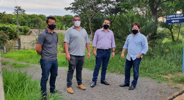 Empresário dono do Big Mart visita prefeito e informa que loja será construída no início de 2022 Cedida Prefeitura de Dracena