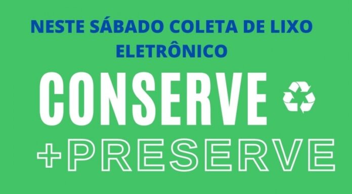 Coleta de lixo eletrônico e troca de óleo serão neste sábado