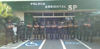 Cedida Polícia Ambiental