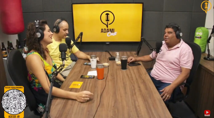 Fernando Pereira conta sua trajetória do AdamiCast Podcast Reprodução YouTube