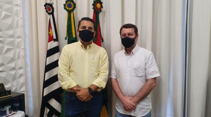 Deputado federal David Soares visita prefeito André Lemos Cedida Prefeitura de Dracena