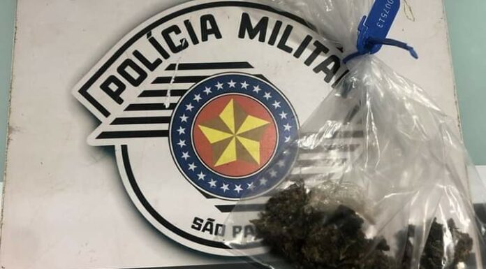 Polícia Militar prende homem por violência doméstica e porte de entorpecentes em Paulicéia Cedida PM