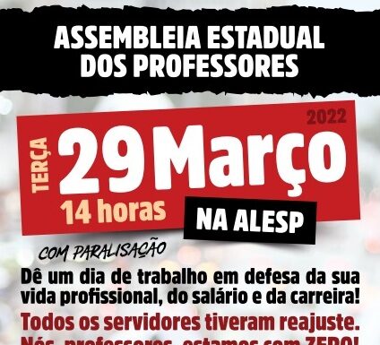 Professores da rede estadual realizam carreata em Dracena